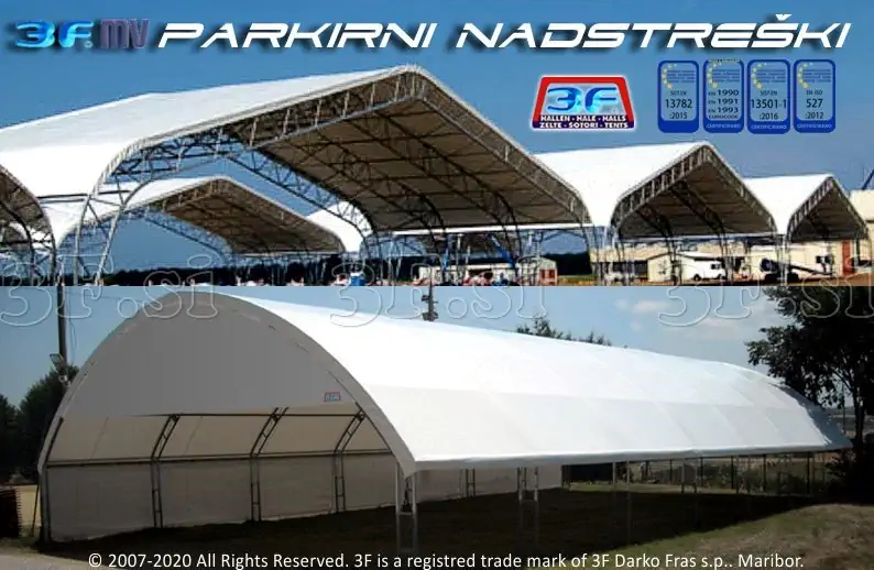 3F šotor | hala | garaža