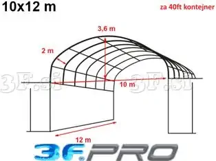 3F šotor | hala | garaža