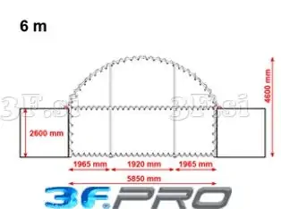 3F šotor | hala | garaža