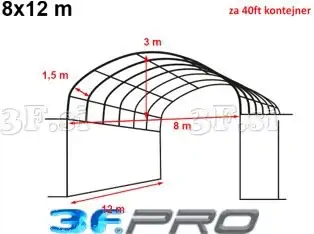 3F šotor | hala | garaža